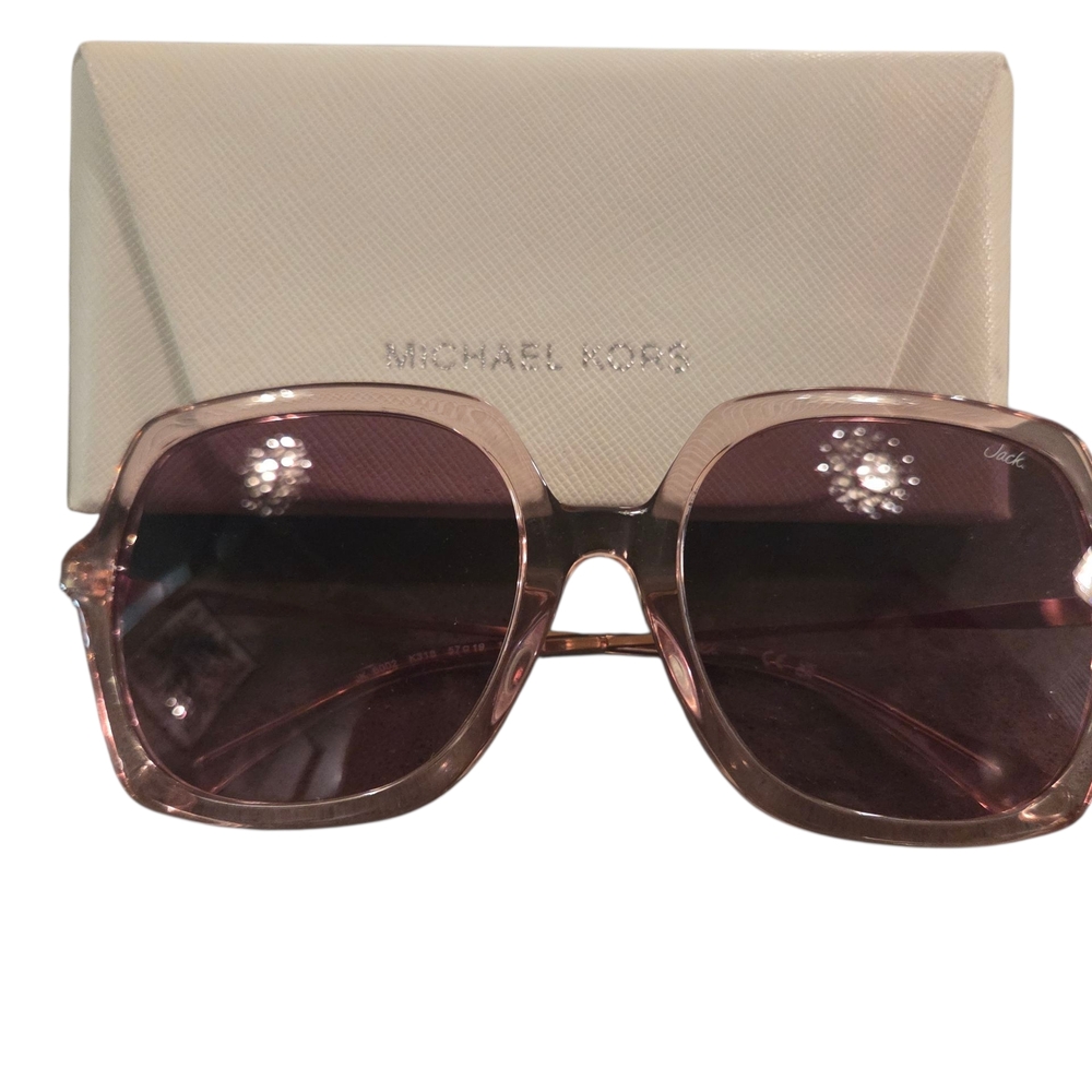 Michael Kors Rose-Tinted Sunglasses